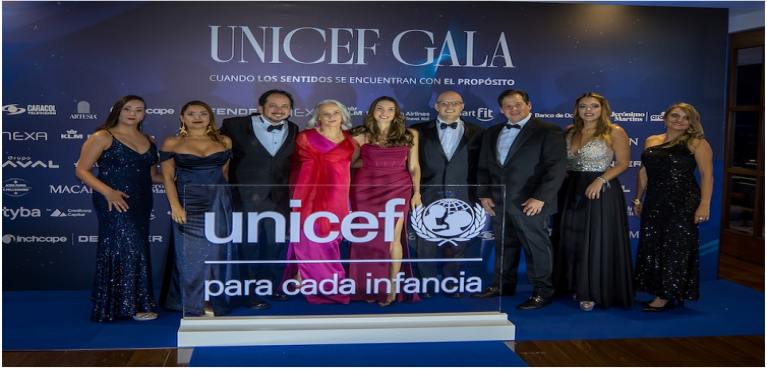 UNICEF Colombia recauda más de 560 millones de pesos en su primera gala benéfica para la niñez