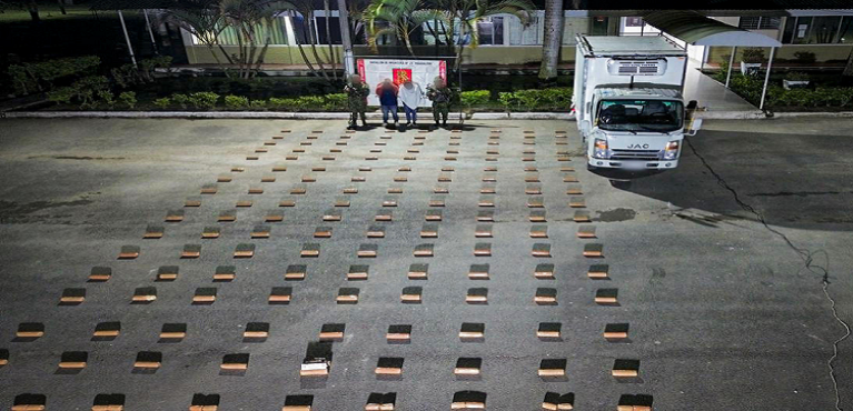 Ejército incauta 153 kilos de pasta base de coca en Pitalito
