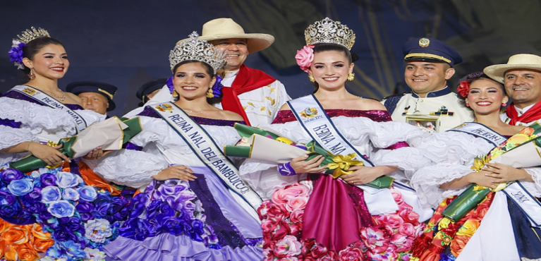 Bailey Sersland, representante de la Colonia Colombiana en EE. UU., es la nueva Reina Nacional del Bambuco 2026