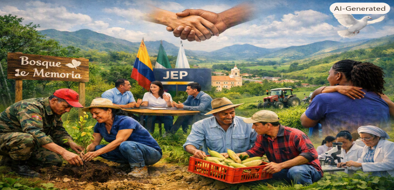 Huila avanza en justicia restaurativa con proyecto histórico de articulación entre academia, gremios y la JEP