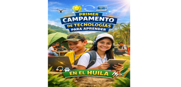 Campamento de innovación educativa reúne a más de 100 estudiantes en Neiva